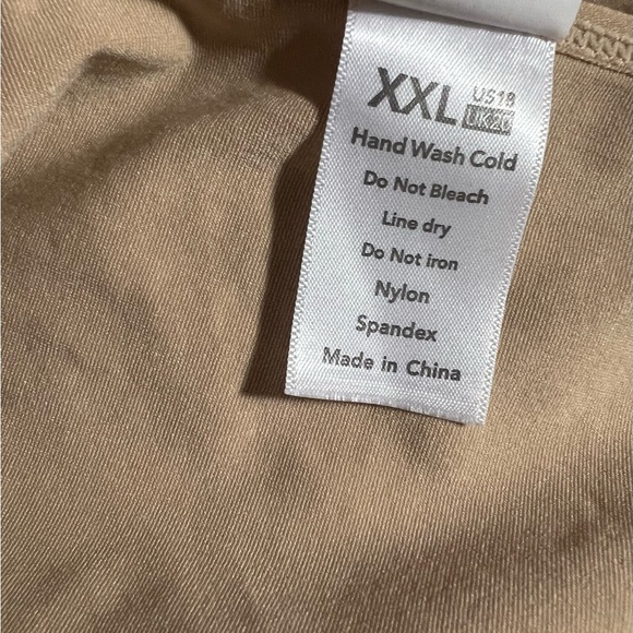 Franato Long Sleeve Sleek Long Sleeve Top Shapewear XXL Shirt - Picture 5 of 5